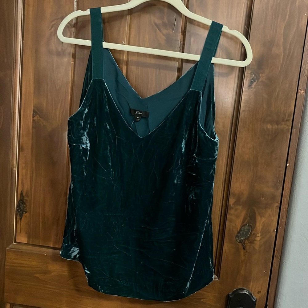 J. Crew Green Top